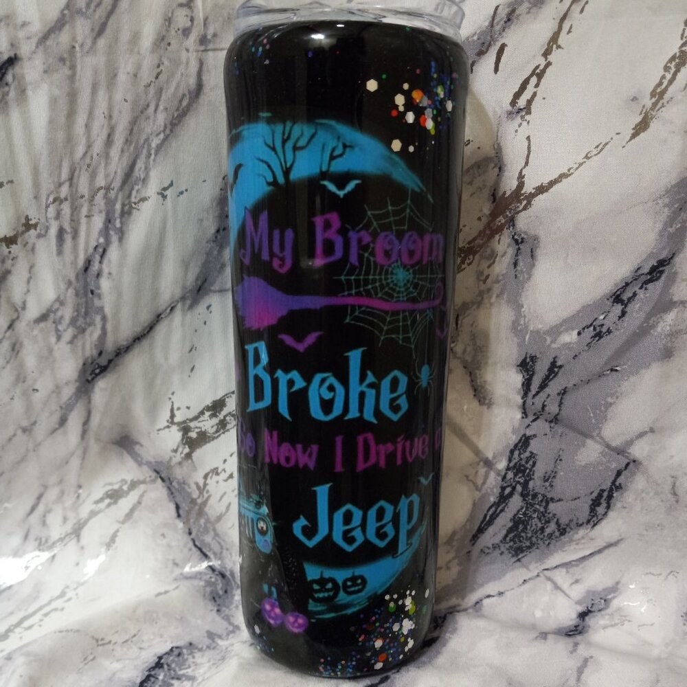 Epoxy tumbler